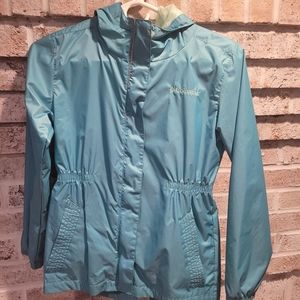 Girls columbia rain jacket